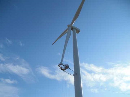 Das Vorgängermodell der K-BP-4 veranschaulicht das Prinzip des 360-Grad-Zugangs zum Rotorblatt Das Vorgängermodell der K-BP-4 veranschaulicht das Prinzip des 360-Grad-Zugangs zum Rotorblatt