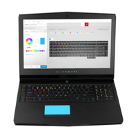 Alienware Notebook mit Einzeltasten-LED-Beleuchtung (Bild: Dell) Alienware Notebook mit Einzeltasten-LED-Beleuchtung (Bild: Dell)