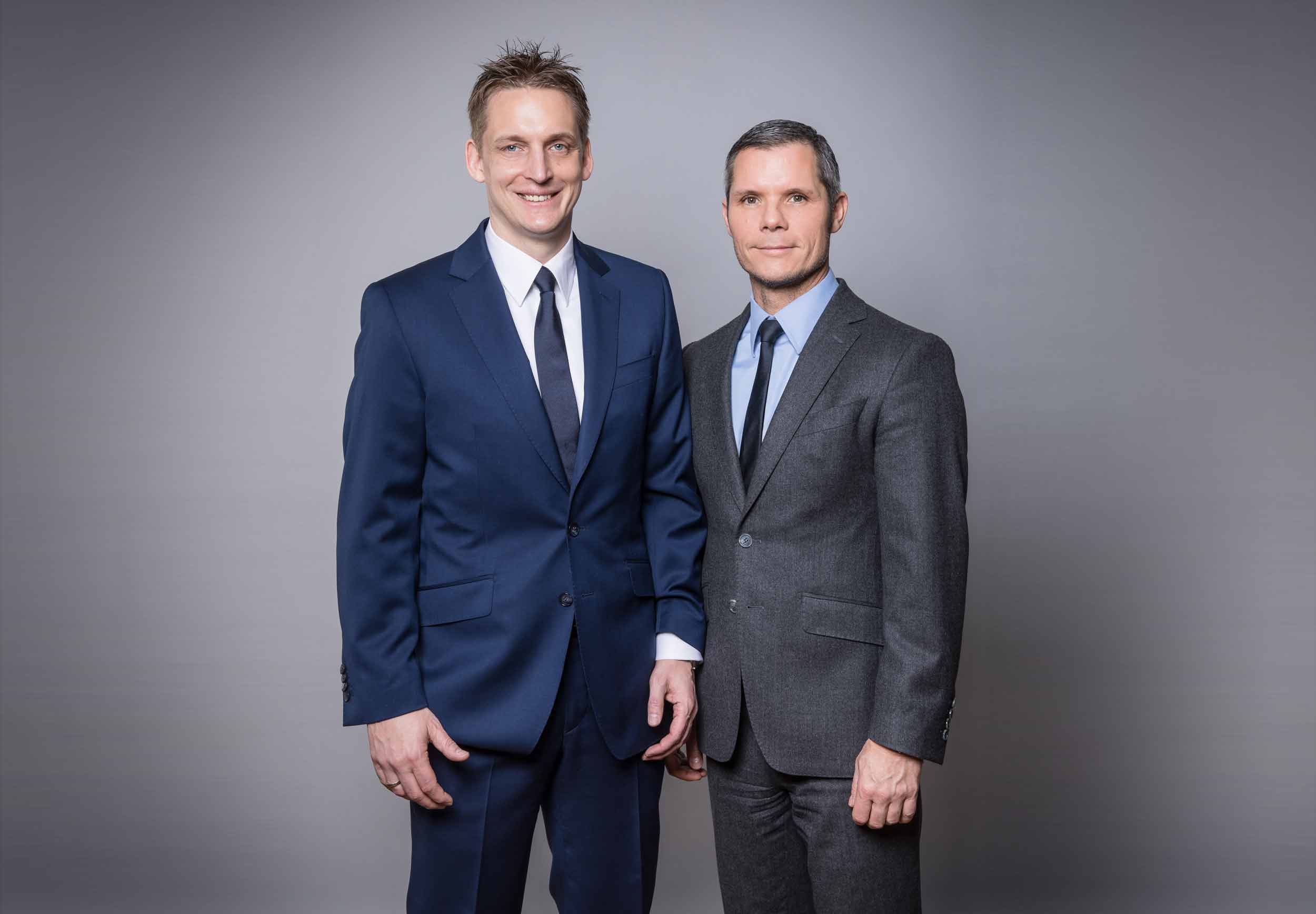 Henning Lorbetzki und Marc Berg sind Unternehmer mit strategischem Weitblick.