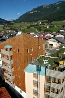 Hotelansicht von oben 