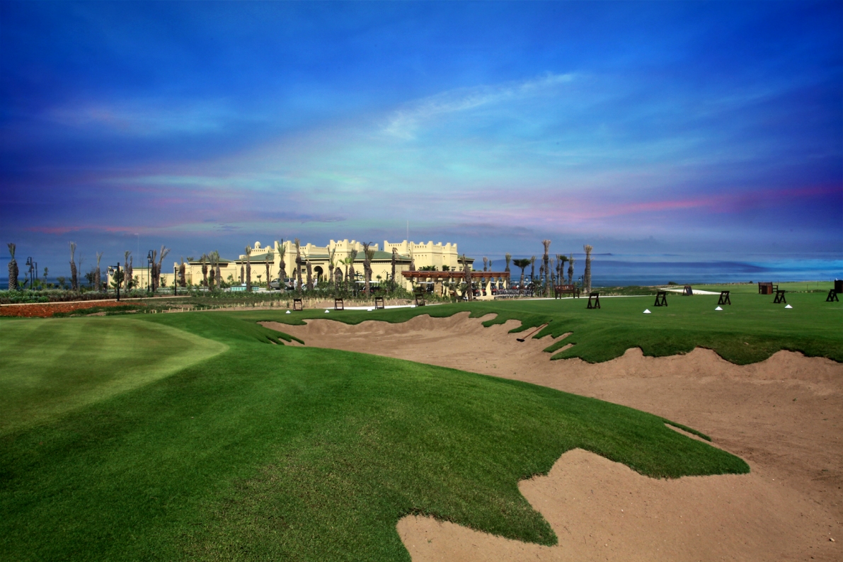 Der Golfplatz direkt neben dem Mazagan Beach& Golf Resort (Bildquelle: @Mazagan Beach& Golf 