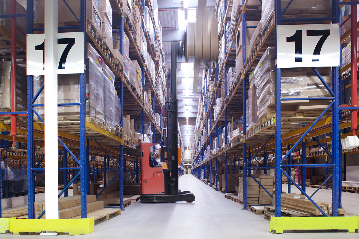 Das Logistikzentrum Ohrdruf ist spezialisiert auf das Handling von Großstücken bis 31,5 Kilogramm.