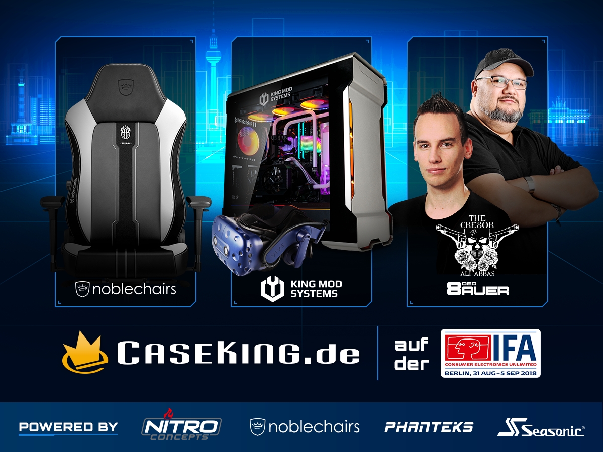 Caseking auf IFA 2018 Caseking auf IFA 2018