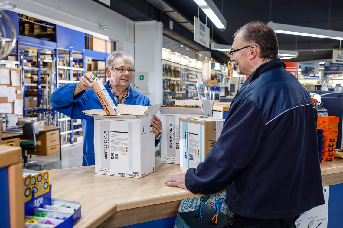 Der PDR-Recyclingservice für gebrauchte Bauschaumdosen bekommt gute Noten. (Bildquelle: PDR Recyclin
