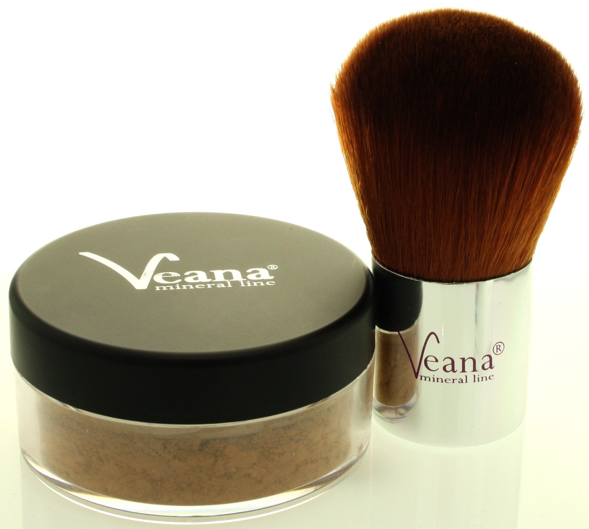 Mineral MakeUp Foundation + Kabuki