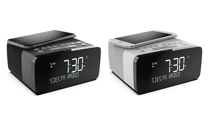 Der neue Siesta Charge Radiowecker von Pure (Bildquelle: Pure)