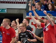 (Foto: HJKrieg, Erlangen): HC Erlangen vor erstem Auswärtsspiel gegen den Bergischen HC (Foto: HJKrieg, Erlangen): HC Erlangen vor erstem Auswärtsspiel gegen den Bergischen HC
