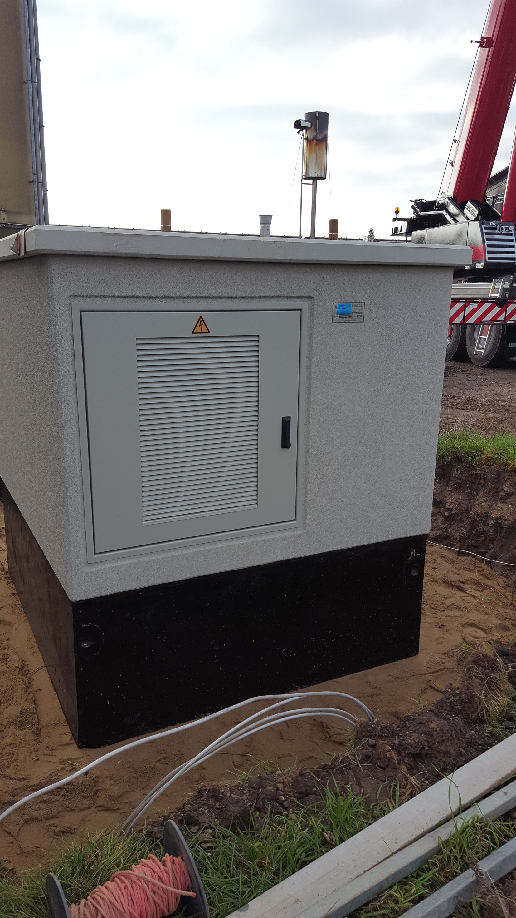 Für eine Biogasanlage lieferte Ormazabal zwei Beton-Trafostationen des Typs ormaset.p (Bildquelle: O