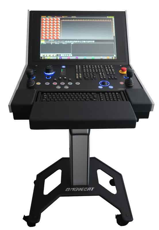Höhenverstellbarer Movecat Motion-Trolley für Expert-T III (Foto: Movecat) Höhenverstellbarer Movecat Motion-Trolley für Expert-T III (Foto: Movecat)