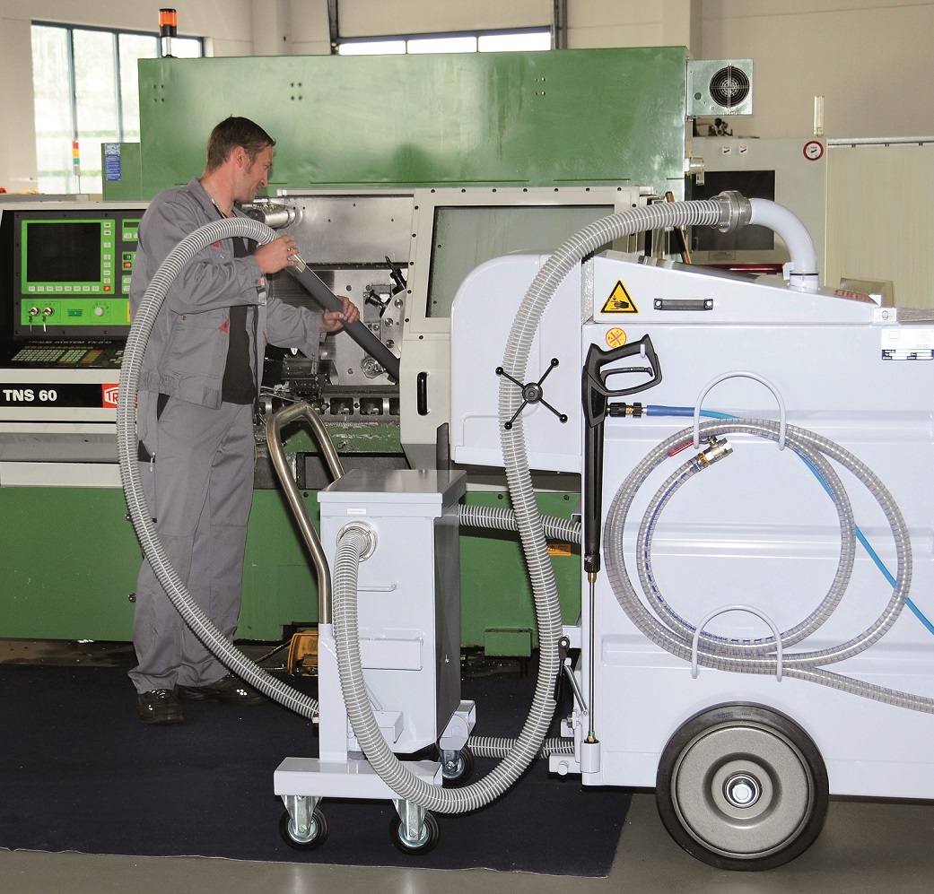 Graushaar setzt bei der Maschinen- und Anlagenreinigung auf hochwertige Reinigungstechnik von MKR (B Graushaar setzt bei der Maschinen- und Anlagenreinigung auf hochwertige Reinigungstechnik von MKR (B