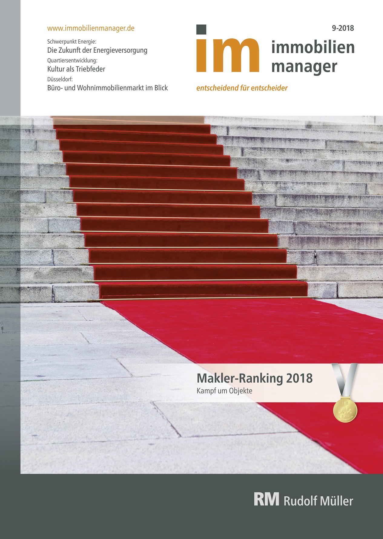 Makler-Ranking 2018: immobilienmanager bringt wieder Transparenz in die Vermittlerwelt Makler-Ranking 2018: immobilienmanager bringt wieder Transparenz in die Vermittlerwelt