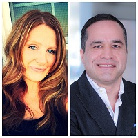 Jess Long und Foad Forghani Jess Long und Foad Forghani