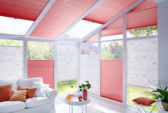 Plissees für alle Fensterformen