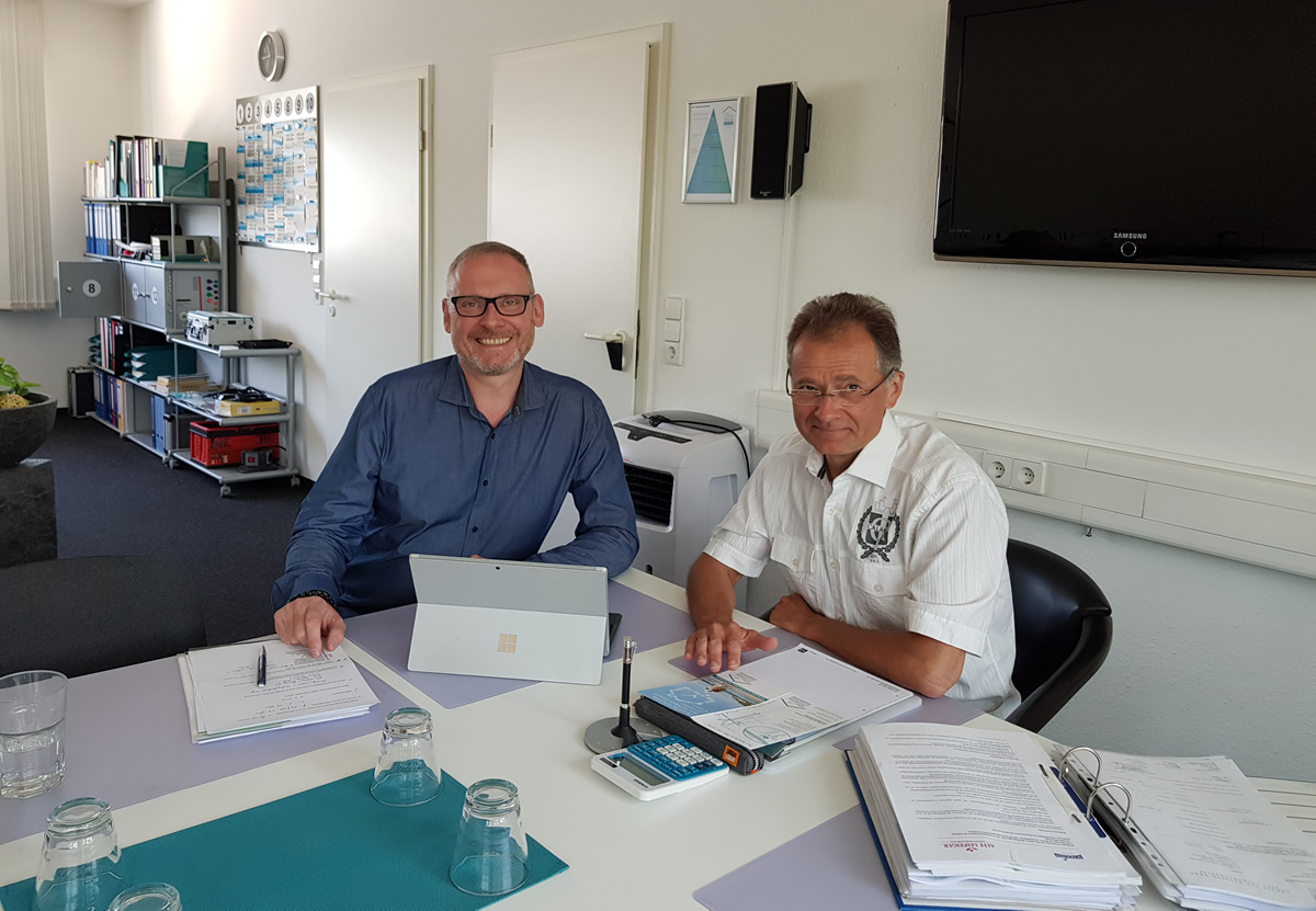 Herbert Lohberger und Thomas Issler Herbert Lohberger und Thomas Issler