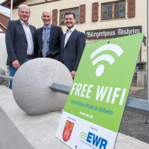 Im Bild: Die Verantwortlichen (Foto: EWR) Im Bild: Die Verantwortlichen (Foto: EWR)