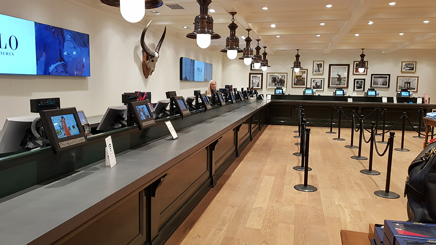 Ralph Lauren POS in Bicester (Bildquelle: www.ergonomic.solutions)