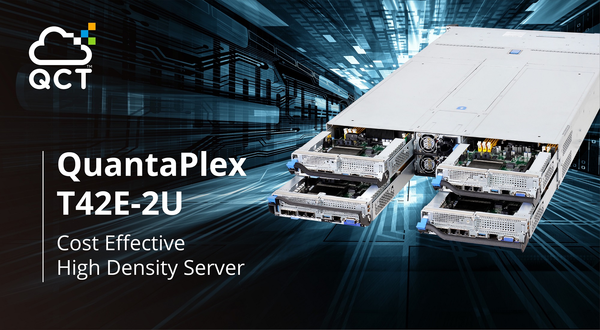 QuantaPlex T42E-2U Server (Bildquelle:©QCT) QuantaPlex T42E-2U Server (Bildquelle:©QCT)