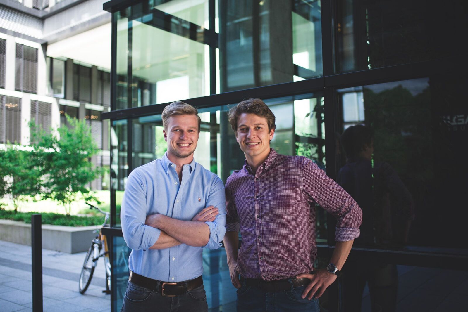 (v.l.n.r.): CTO Michael Siebers, CEO Johannes Siebers (Bildquelle: Holidu GmbH) (v.l.n.r.): CTO Michael Siebers, CEO Johannes Siebers (Bildquelle: Holidu GmbH)