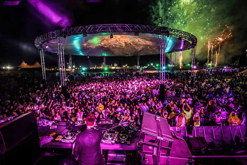 Magic Sky beim Echelon Festival 2018 (Foto: Airport Aibling Veranstaltungs- und Gastronomie GmbH)