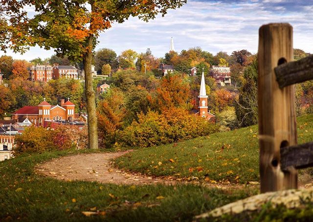 Galena in Illinois präsentiert sich im Herbst besonders pittoresk.