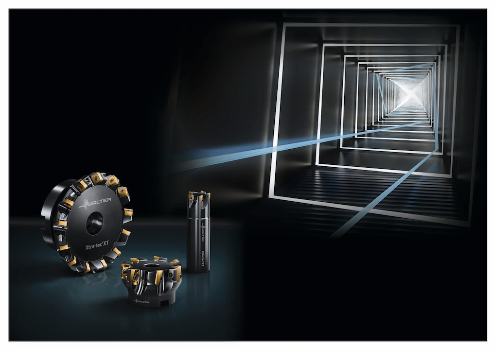 Die Xtra·tec®XT Wendeschneidplatten-Fräser von Walter bieten Produktivität und Prozesssicherheit. (B