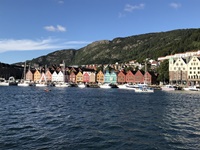 Zur Besichtigung Lachsfarm ging es auf die norwegische Insel Bømlo. 
