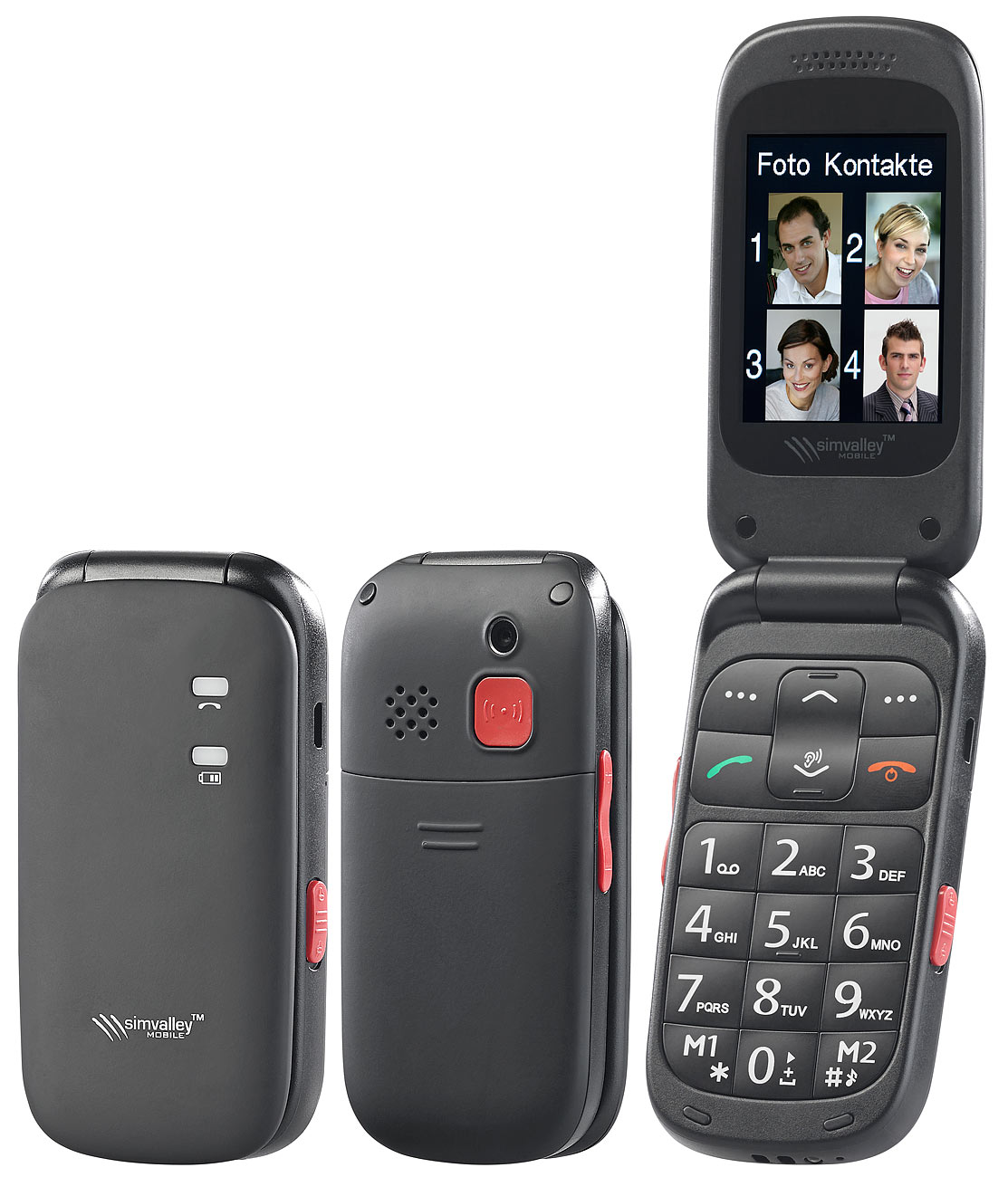 simvalley MOBILE Komfort-Klapphandy XL-948, www.pearl.de simvalley MOBILE Komfort-Klapphandy XL-948, www.pearl.de