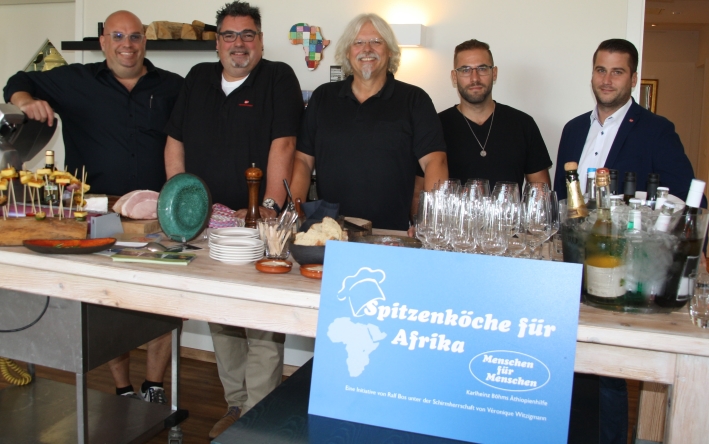 Beteiligte der Küchenparty versprechen ein kulinarisches Feuerwerk