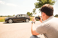 Kundenfahrzeug einfach mit dem Smartphone fotografieren