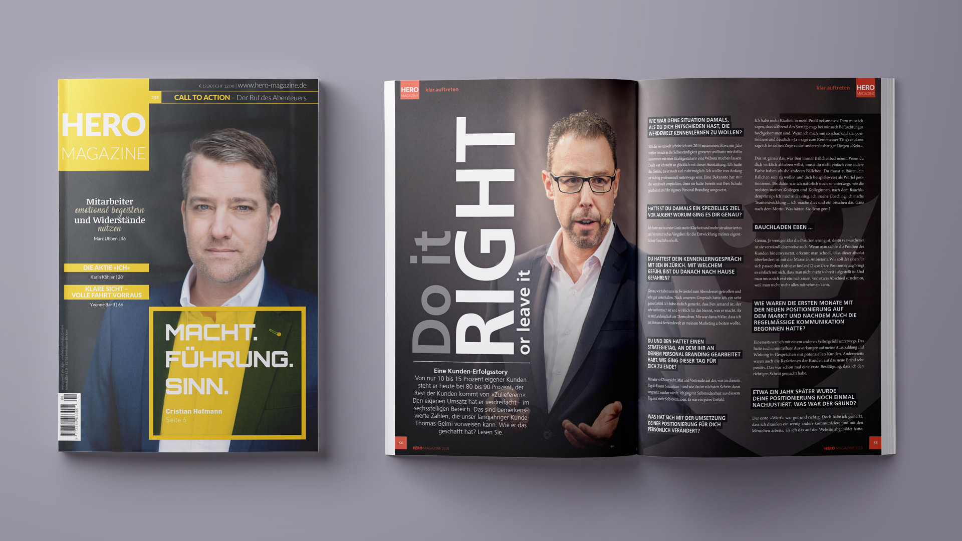 Das HERO MAGAZINE 2|18 der werdewelt Das HERO MAGAZINE 2|18 der werdewelt