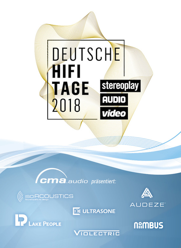 cma audio mit zahlreichen Highlights auf den Deutschen HiFi Tagen 2018