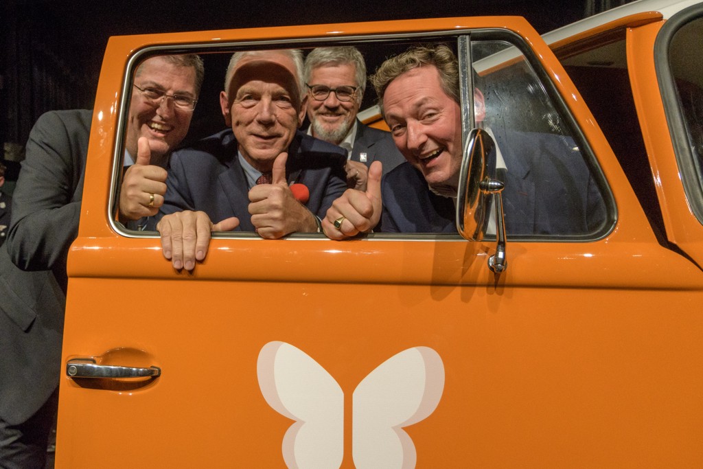 Andreas Fischer, Harry Mergel, Hanspeter Faas und Dr. Eckart von Hirschhausen (Bildquelle: Peter Opt
