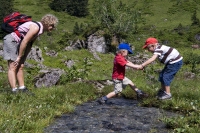 Familienwanderung auf dem Gebra. Familienwanderung auf dem Gebra.