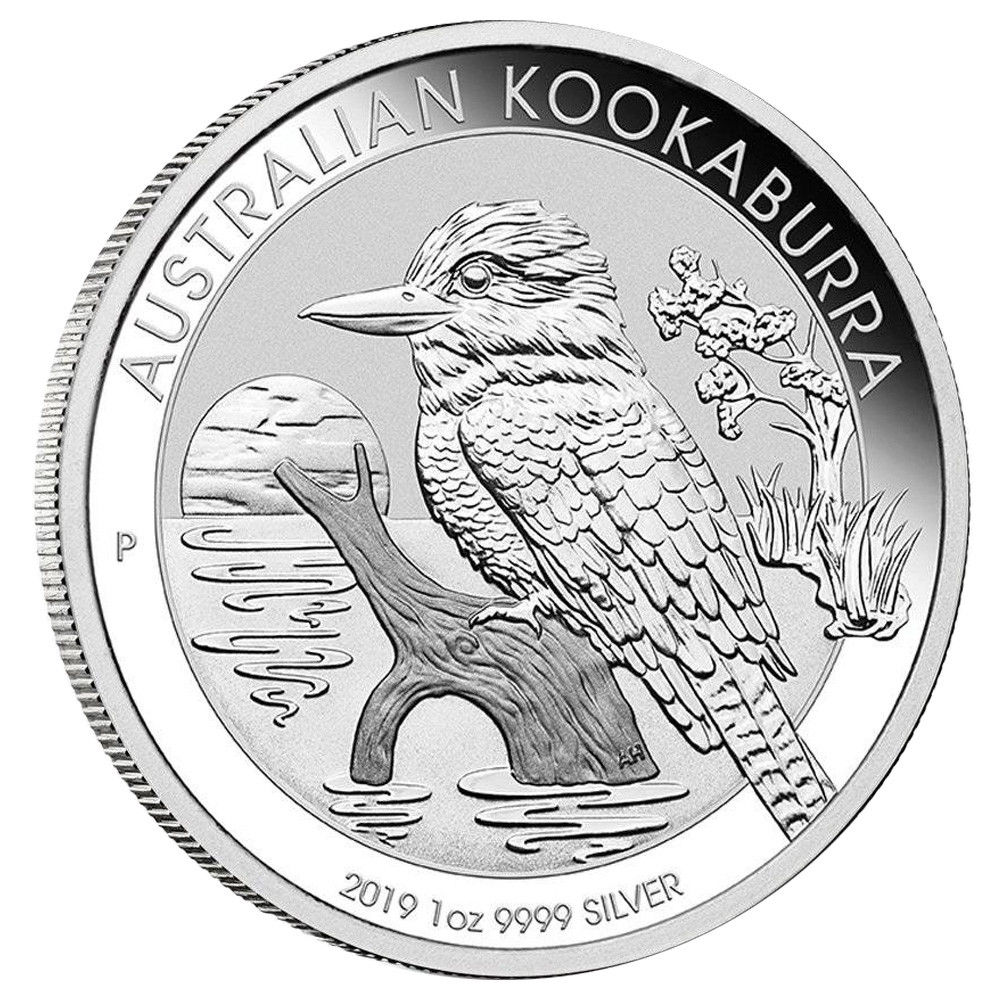 Kookaburra 2019 Silbermünze 1 Unze - offizielles Zahlungsmittel in Australien