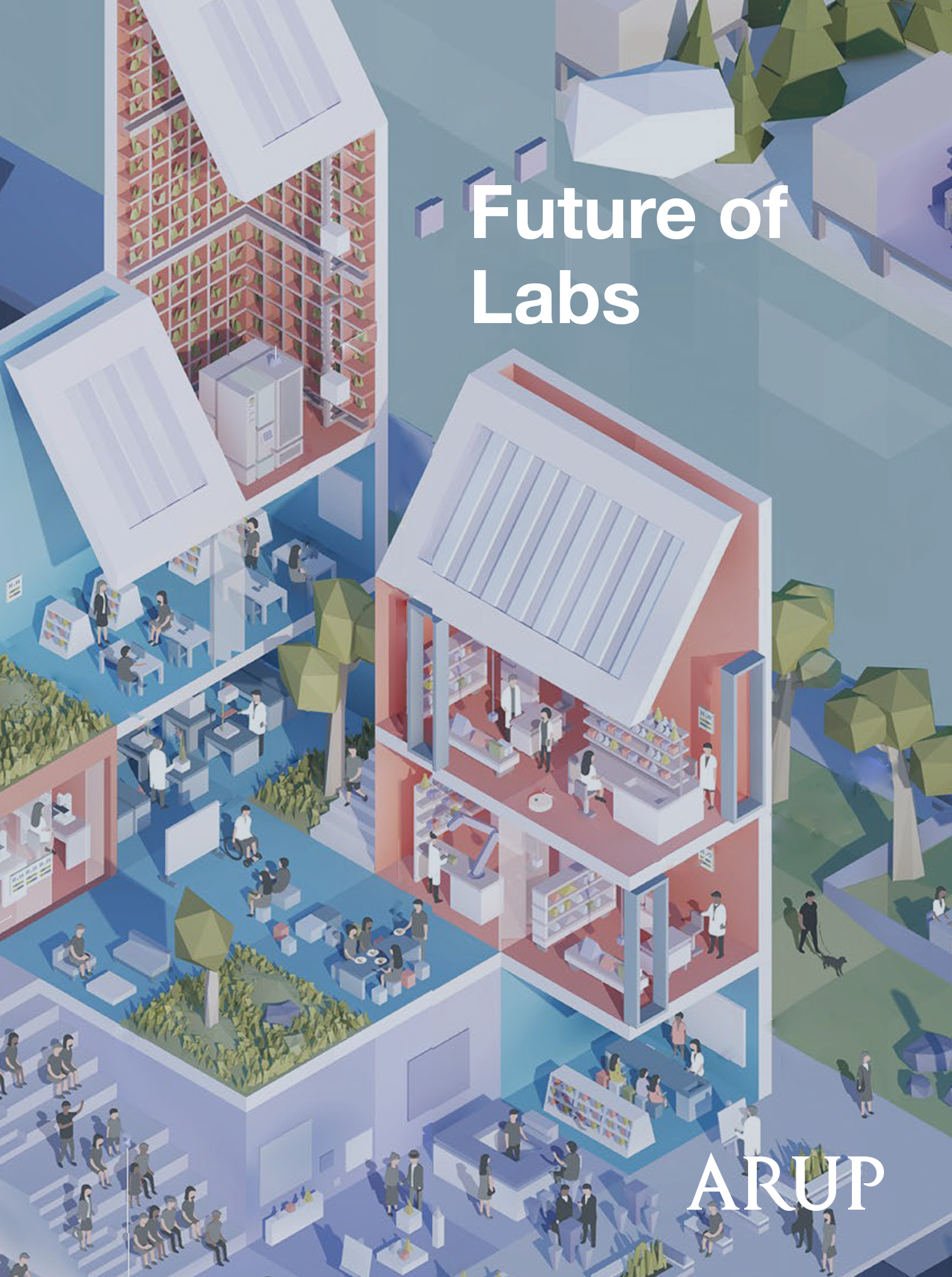 Arup-Studie skizziert das Labor der Zukunft (Bildquelle: Arup) Arup-Studie skizziert das Labor der Zukunft (Bildquelle: Arup)