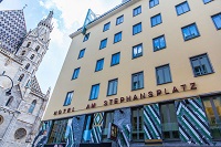 Aussenansicht Hotel am Stephansplatz mit Dom (Hotel am Stephansplatz)