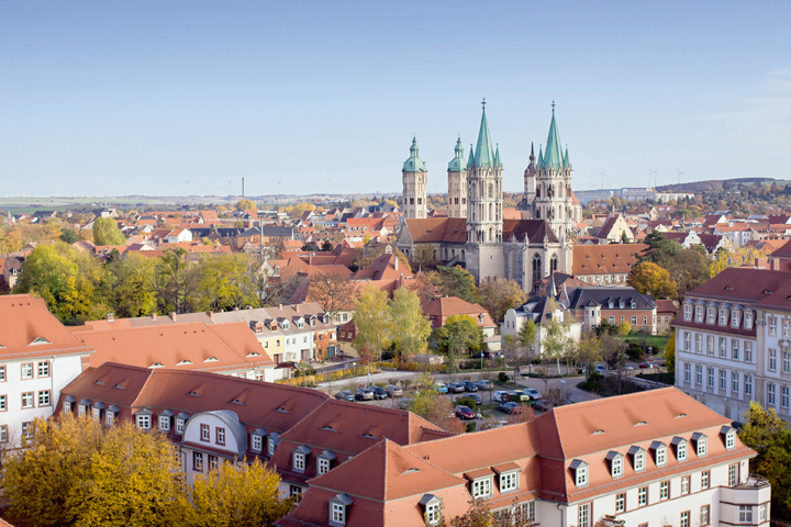 Naumburg lockt vor allem mit dem Dom St. Peter und Paul jährlich zahlreiche Besucher an. (Bildquelle Naumburg lockt vor allem mit dem Dom St. Peter und Paul jährlich zahlreiche Besucher an. (Bildquelle