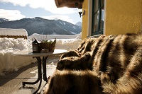 Balkon mit Blick auf die Berge (Der Eggerhof) Balkon mit Blick auf die Berge (Der Eggerhof)