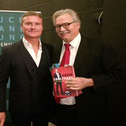 David Coulthard zusammen mit CSA Geschäftsführer Torsten Fuhrberg