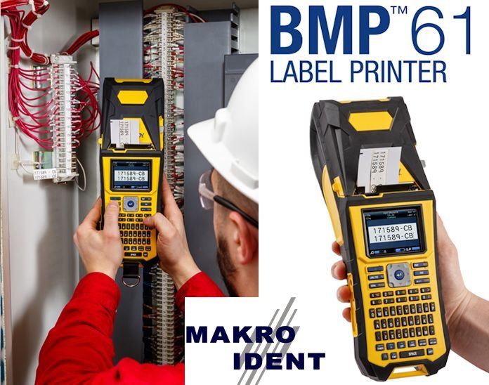 Brady BMP61: Tragbarer industrietauglicher Etikettendrucker Brady BMP61: Tragbarer industrietauglicher Etikettendrucker