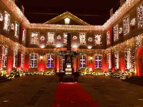 Weihnachten in der Wolkenburg (Foto: Wolkenburg, frei zur Veröffentlichung)