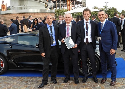 Giovanni Zammito, Dr. Ernst Peter, Christian Kraus & Riccardo Graglia. Bild: ©Frenzelit GmbH