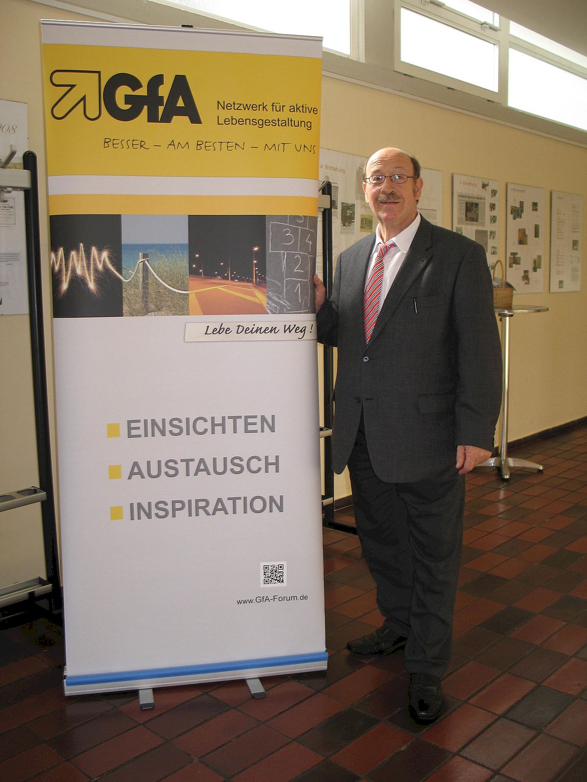 Roland Geisselhart bei der GfA e.V. (Bildquelle: @Dr. Jansen) Roland Geisselhart bei der GfA e.V. (Bildquelle: @Dr. Jansen)