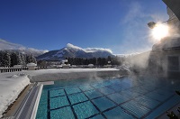 Außenbecken (Hotel Alpina)