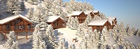 Neue Waldchalets by Alphotel im Winter (Alphotel Tyrol)