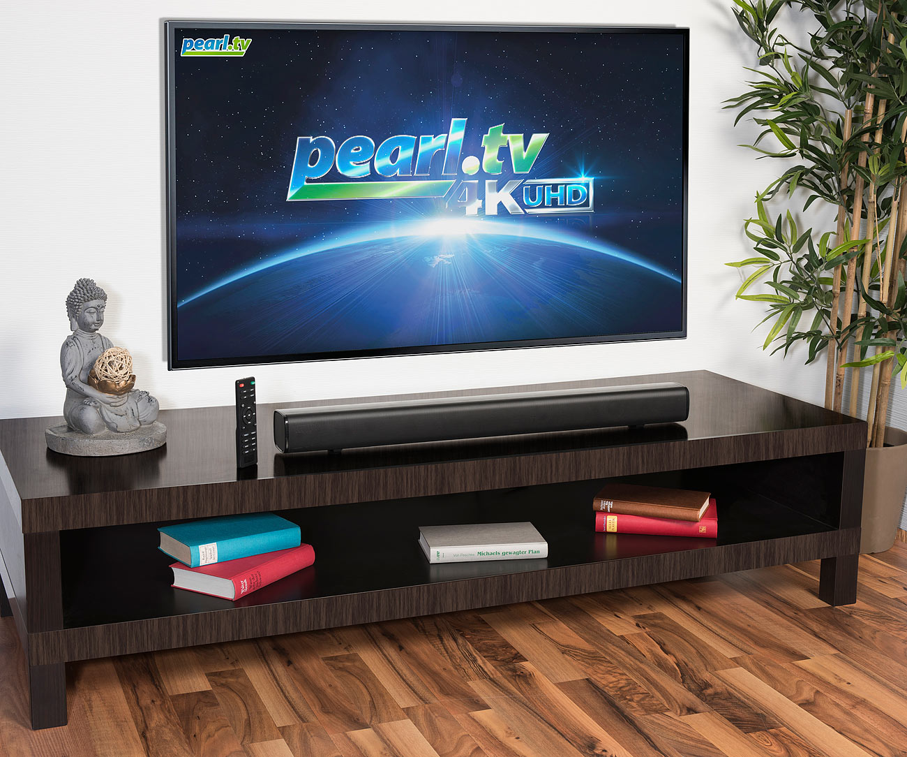 auvisio Stereo-Soundbar MSX-400.bt mit Bluetooth, AUX-In und USB Audioplayer, 100 Watt, www.pearl.de auvisio Stereo-Soundbar MSX-400.bt mit Bluetooth, AUX-In und USB Audioplayer, 100 Watt, www.pearl.de