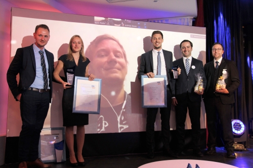 Preisträger und Jury des GPM Young Project Manager Award 2018 (Bildquelle: Foto: Vincent Lammert) Preisträger und Jury des GPM Young Project Manager Award 2018 (Bildquelle: Foto: Vincent Lammert)