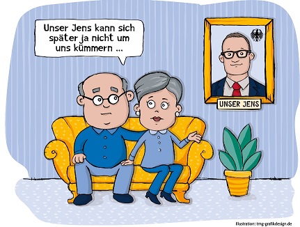 Eltern zu Hause pflegen? Immer seltener umsetzbar. Das Düsseldorfer Pflegegeld der vigo als Lösung.