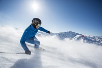 Mann beim Skifahren (c) Daniel Zangerl (Berghotel Hochfügen)