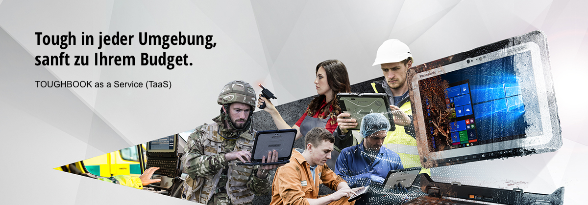 TOUGHBOOK-as-a-Service macht modernste Robust-Technologie noch attraktiver (Bildquelle: Panasonic) TOUGHBOOK-as-a-Service macht modernste Robust-Technologie noch attraktiver (Bildquelle: Panasonic)
